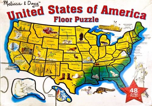 United States Of America Floor Puzzle
